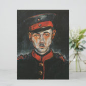 Selbstportrait (von Walter Gramatté) Karte (Stehend Vorderseite)