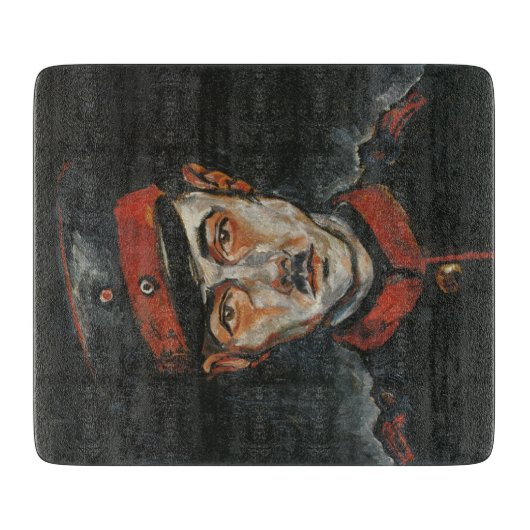 Selbstportrait (von Walter Gramatté) Schneidebrett (Vorderseite)