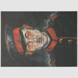 Selbstportrait (von Walter Gramatté) Seidenpapier