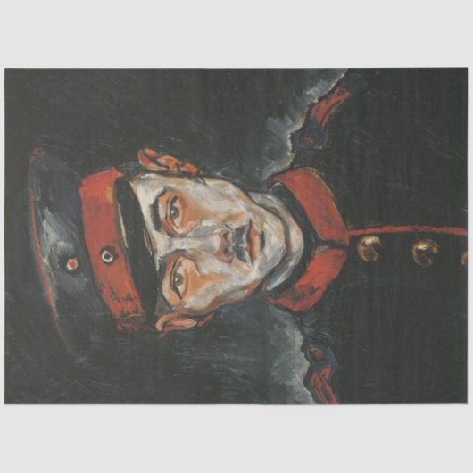 Selbstportrait (von Walter Gramatté) Seidenpapier (Vorderseite)