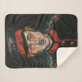 Selbstportrait (von Walter Gramatté) Sherpadecke (Vorderseite (Horizontal))