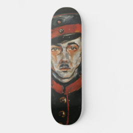 Selbstportrait (von Walter Gramatté) Skateboard