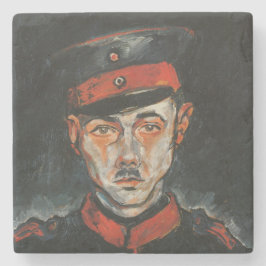 Selbstportrait (von Walter Gramatté) Steinuntersetzer