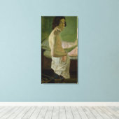 Selbstportrait vor dem Easel, c.1828 Leinwanddruck (Insitu (Holzboden))