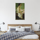 Selbstportrait vor dem Easel, c.1828 Leinwanddruck (Insitu (Schlafzimmer))