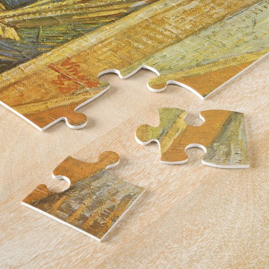 Selbstportrait vor Easel, Vincent van Gogh Puzzle (Seite)