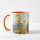 Selbstportrait vor Easel, Vincent van Gogh Tasse (Links)
