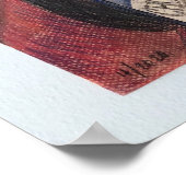 "Selbstportrait während einer Pandemie" von Barbar Poster (Ecke)