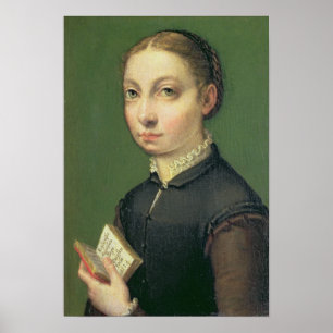 Selbstporträt, 1554 poster