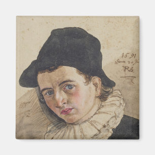 Selbstporträt, 1591 magnet