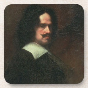 Selbstporträt, 1640 (Öl auf Leinwand) Getränkeuntersetzer