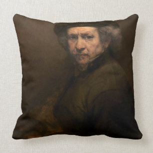 Selbstporträt, 1659 (Öl auf Leinwand) Kissen