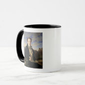 Selbstporträt, 1828 tasse (Vorderseite Links)