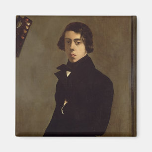Selbstporträt, 1835 magnet