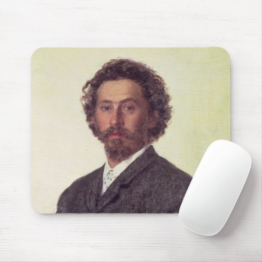 Selbstporträt, 1887 mousepad (Mit Mouse)