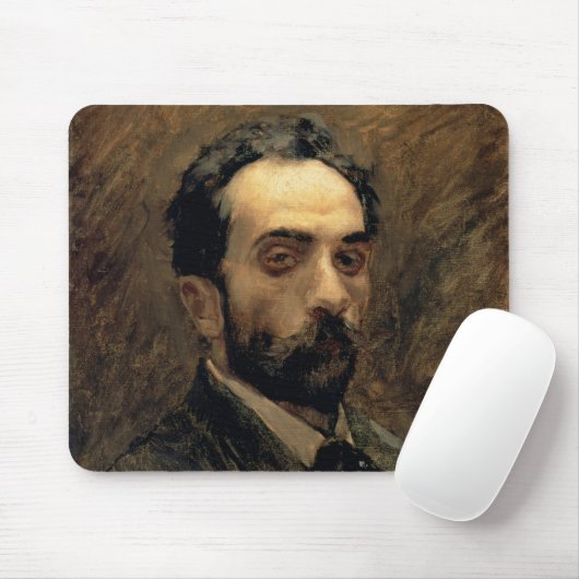 Selbstporträt, 1890s mousepad (Mit Mouse)