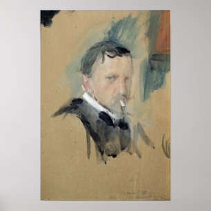 Selbstporträt, 1901 poster