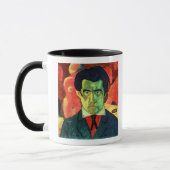 Selbstporträt, 1908 tasse (Links)