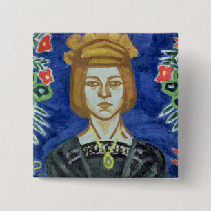 Selbstporträt, 1912-15 button