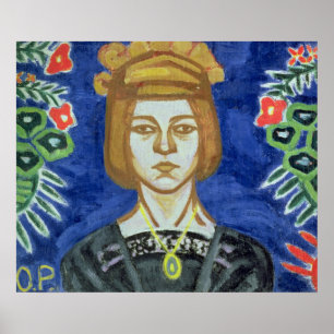 Selbstporträt, 1912-15 poster