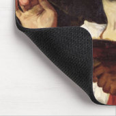 Selbstporträt 2 mousepad (Ecke)