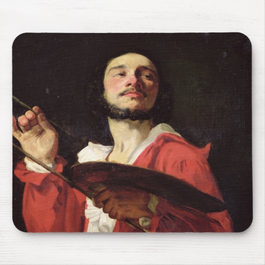 Selbstporträt 2 mousepad (Vorne)