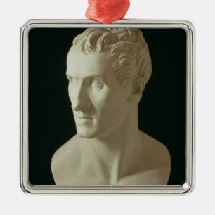 Selbstporträt 6 ornament aus metall