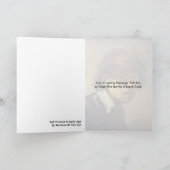 Selbstporträt am frühen Alter durch Rembrandt Van Karte (Innenseite)