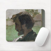 Selbstporträt an Heiligem-Saveur, 1868 Mousepad (Mit Mouse)