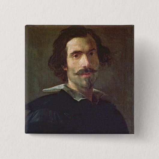 Selbstporträt Button (Vorderseite)