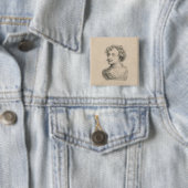 Selbstporträt Button (Beispiel)