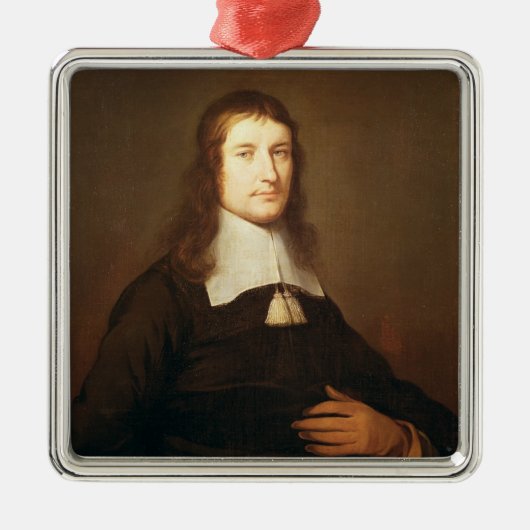 Selbstporträt, c.1625 silbernes ornament (Vorne)