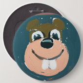 Selbstporträt durch den Kolossaltasten des NN-Eich Button (Vorne & Hinten)