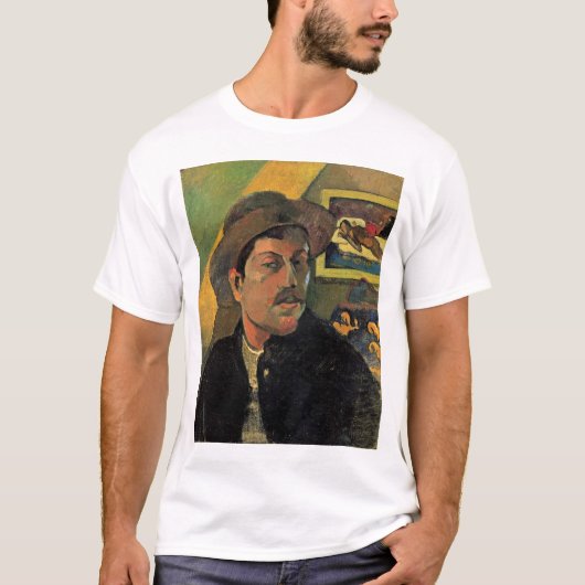 Selbstporträt durch Paul Gauguin (beste Qualität) T-Shirt (Vorderseite)