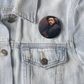Selbstporträt, durch Rembrandt (beste Qualität) Button (Beispiel)