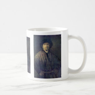 Selbstporträt durch Rembrandt Harmensz. Van Rijn Kaffeetasse