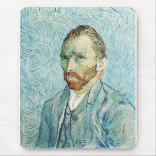 Selbstporträt durch Vincent van Gogh Mousepad