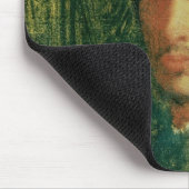 Selbstporträt Edgar Degass | als junger Mann Mousepad (Ecke)