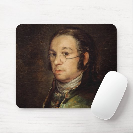 Selbstporträt Francisco Jose de Goya y Lucientes | Mousepad (Mit Mouse)