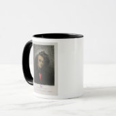 Selbstporträt, gekleidet für 'Hernani Tasse (Vorderseite Links)