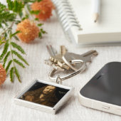 Selbstporträt im Alter von achtundzwanzig, 1500 Schlüsselanhänger (Seite)