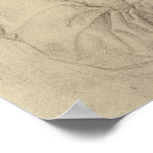 Selbstporträt im Alter von dreizehn Jahren 1484 Poster (Ecke)