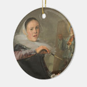 Selbstporträt Keramikornament (Links)