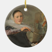 Selbstporträt Keramikornament (Hinten)