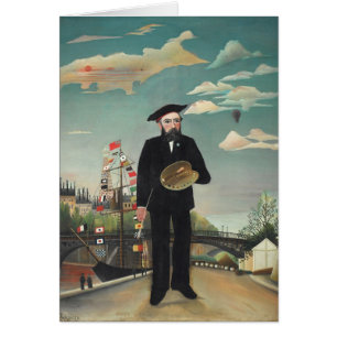 Selbstporträt Landschaft 1890, Henri Rousseau
