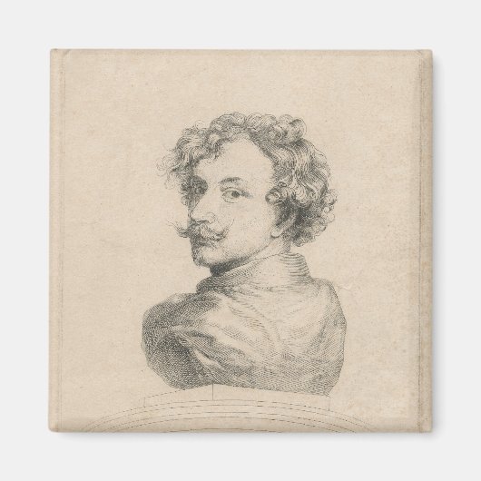 Selbstporträt Magnet (Vorne)