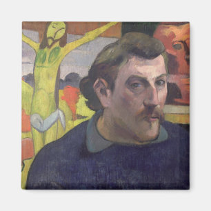 Selbstporträt mit dem gelben Christus, 1890 Magnet