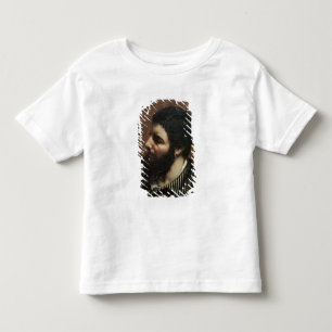 Selbstporträt mit gestreiftem Kragen Kleinkind T-shirt