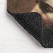 Selbstporträt mit gestreiftem Kragen Mousepad (Ecke)
