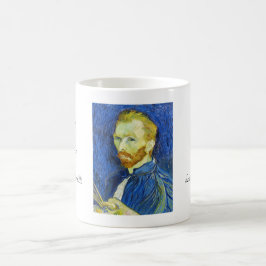 Selbstporträt mit Pallette Vincent van Gogh Kaffeetasse